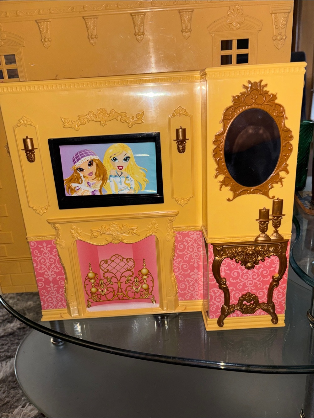 VERY RARE Bratz World Folding Doll House Mansion - Picture 8 of 11